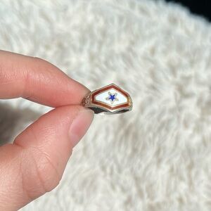 Vintage WW2 Sterling Son In Service Ring